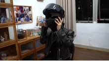 深夜に外出呼吸制御ゲーム中に 赤の他人に発見された
